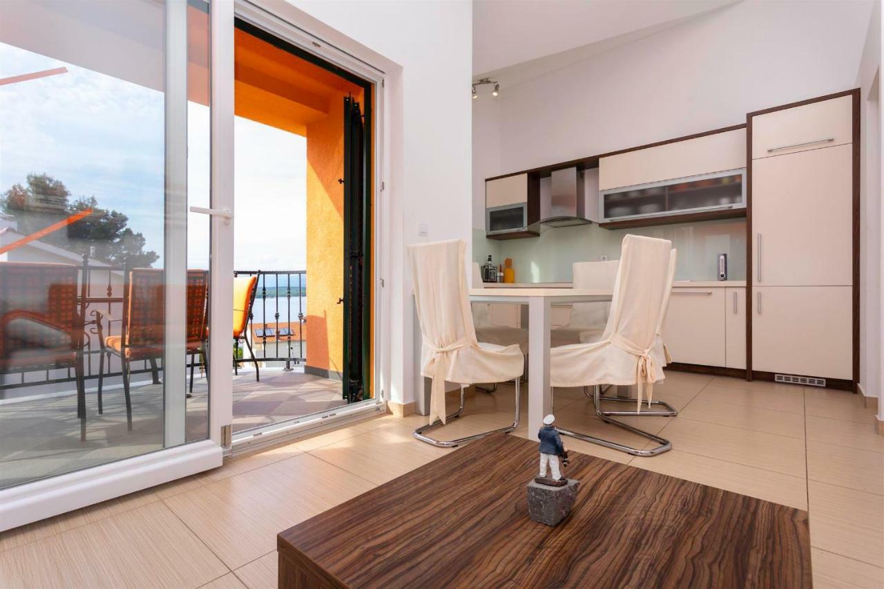 Seafront Apartment Soline With Seaview Exterior photo